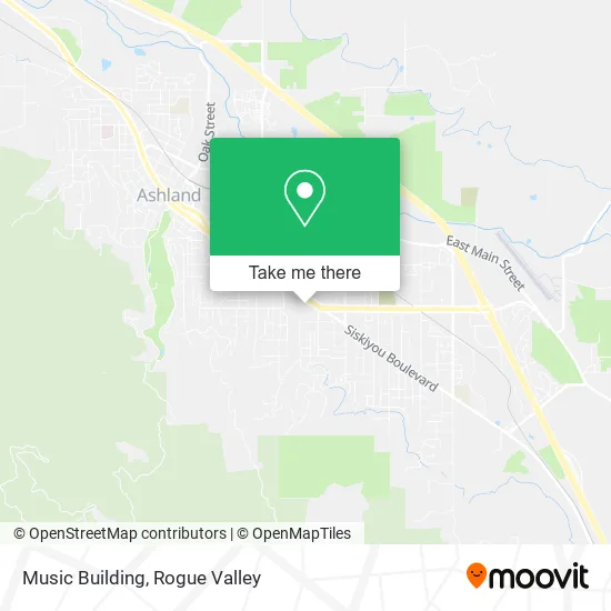 Music Building map