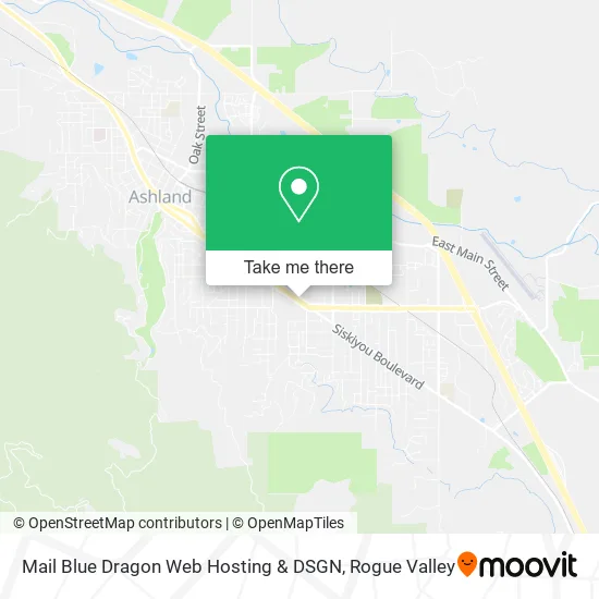 Mail Blue Dragon Web Hosting & DSGN map