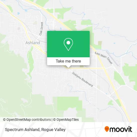 Spectrum Ashland map