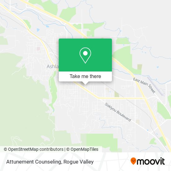 Attunement Counseling map