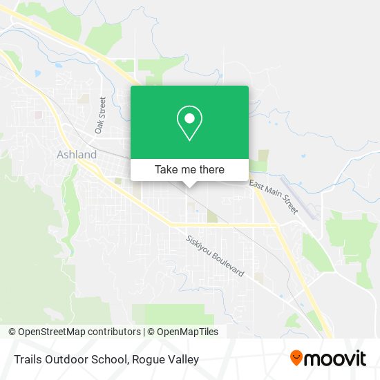 Trails Outdoor School map