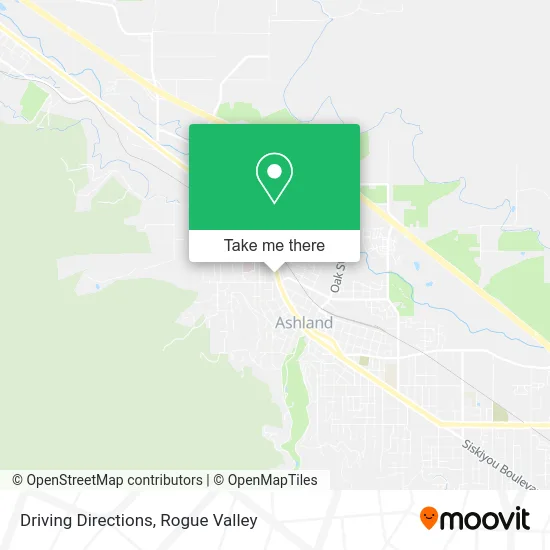 Driving Directions map
