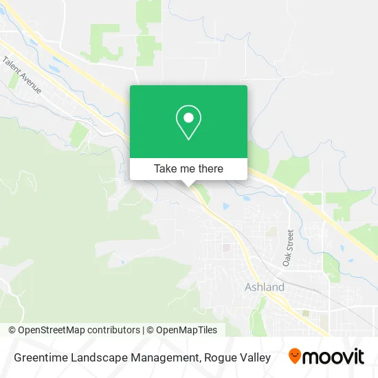 Greentime Landscape Management map