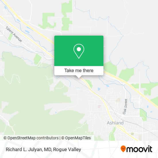 Richard L. Julyan, MD map