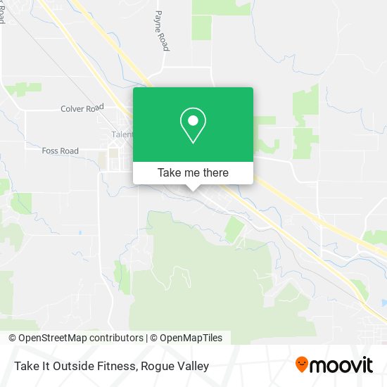 Take It Outside Fitness map