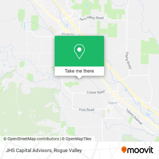 JHS Capital Advisors map