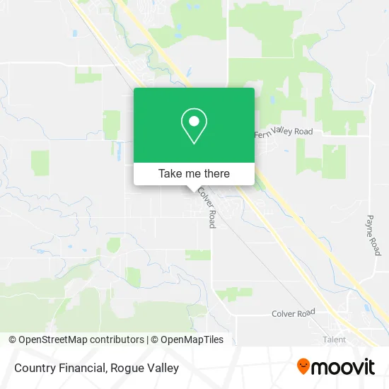 Country Financial map