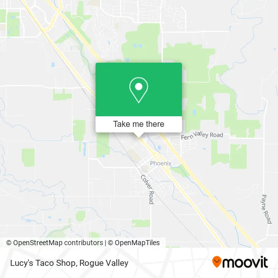 Lucy's Taco Shop map
