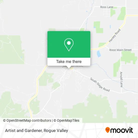 Mapa de Artist and Gardener