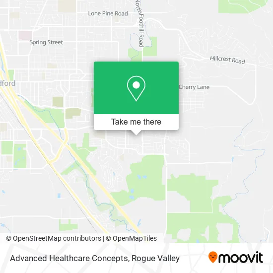 Mapa de Advanced Healthcare Concepts