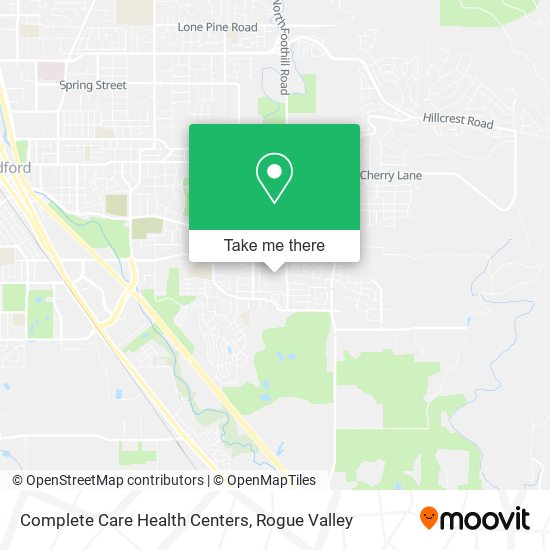 Complete Care Health Centers map