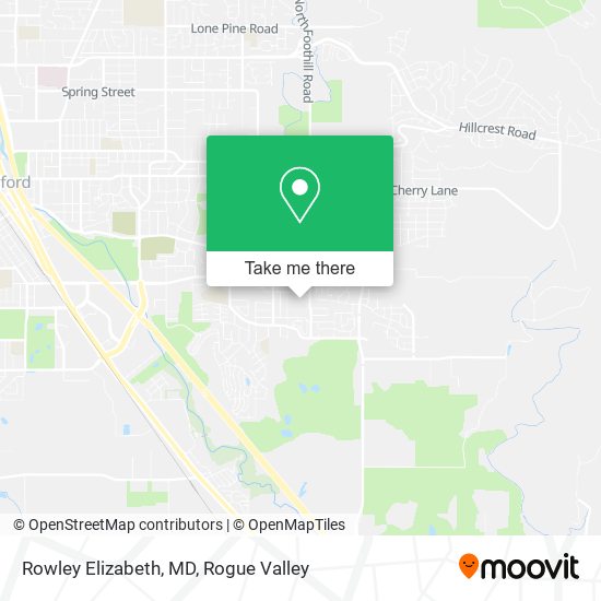 Rowley Elizabeth, MD map