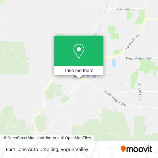 Fast Lane Auto Detailing map