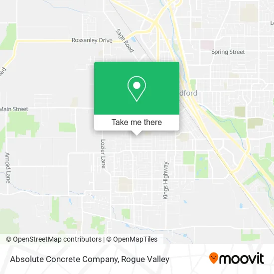 Absolute Concrete Company map