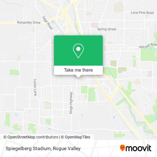 Mapa de Spiegelberg Stadium