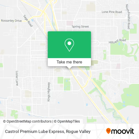 Castrol Premium Lube Express map