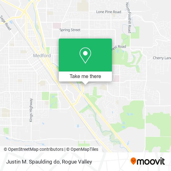 Justin M. Spaulding do map