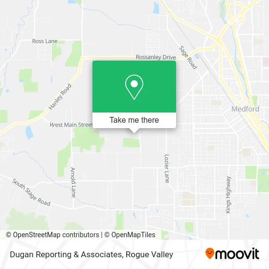 Dugan Reporting & Associates map