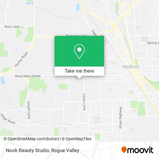 Nook Beauty Studio map