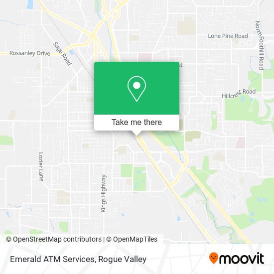 Mapa de Emerald ATM Services
