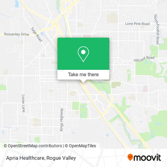 Apria Healthcare map