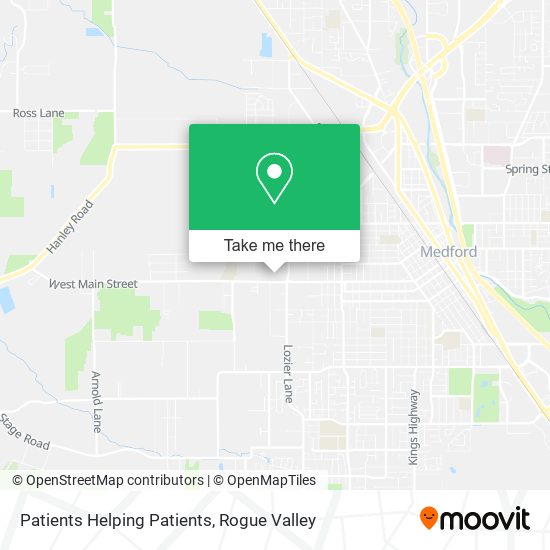 Patients Helping Patients map