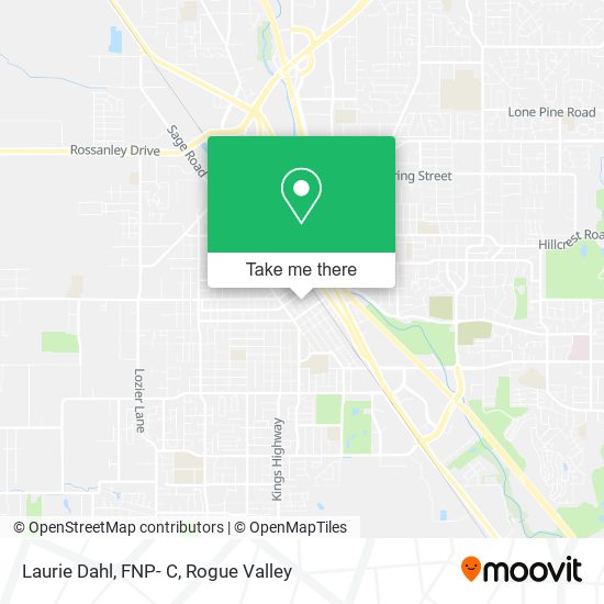 Mapa de Laurie Dahl, FNP- C