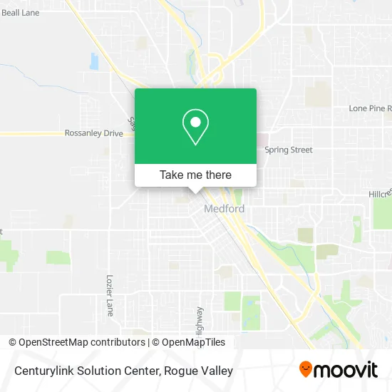 Centurylink Solution Center map