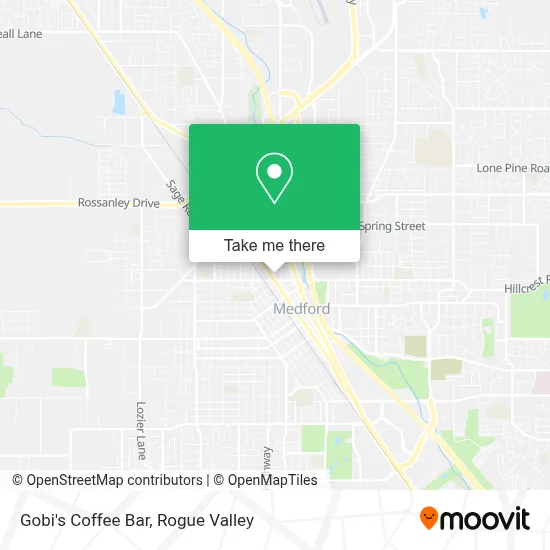 Gobi's Coffee Bar map