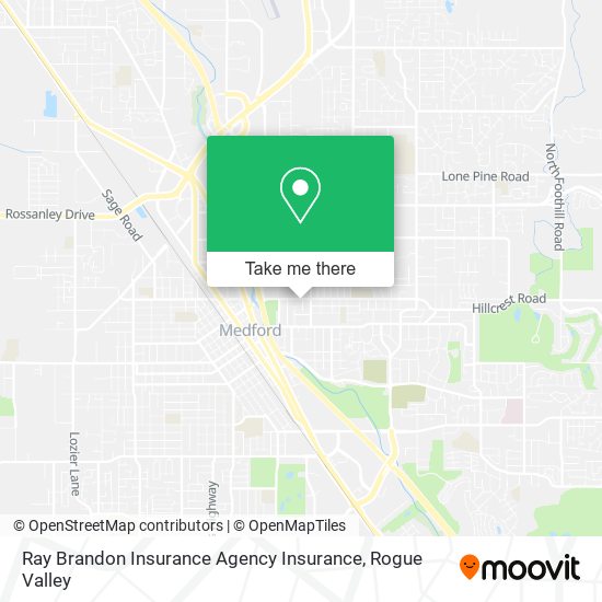 Mapa de Ray Brandon Insurance Agency Insurance