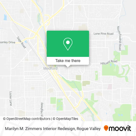 Marilyn M. Zimmers Interior Redesign map