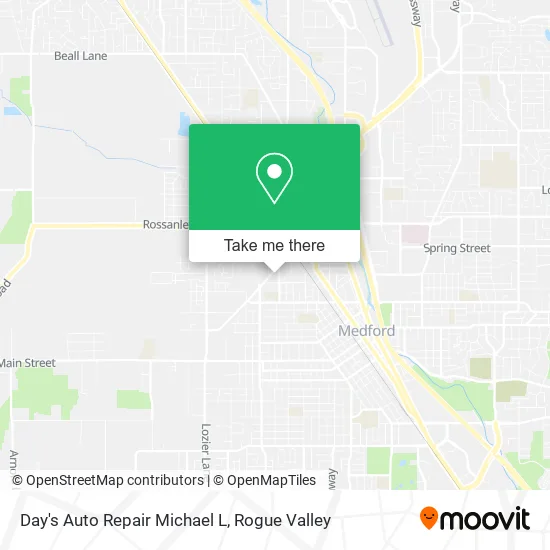 Mapa de Day's Auto Repair Michael L