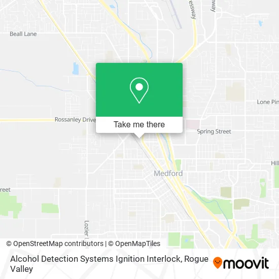 Mapa de Alcohol Detection Systems Ignition Interlock