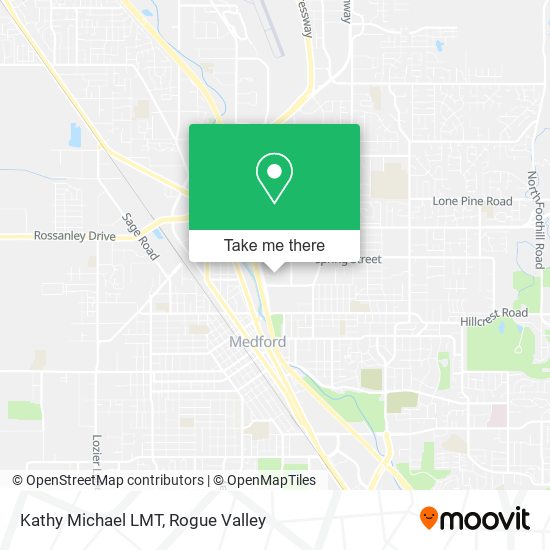 Kathy Michael LMT map