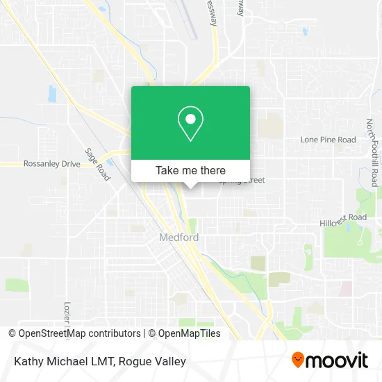 Kathy Michael LMT map