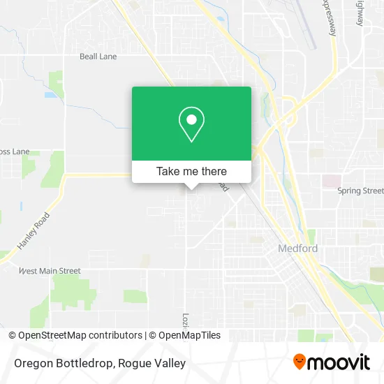 Oregon Bottledrop map