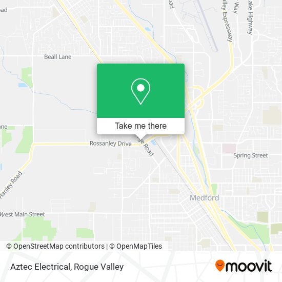 Aztec Electrical map