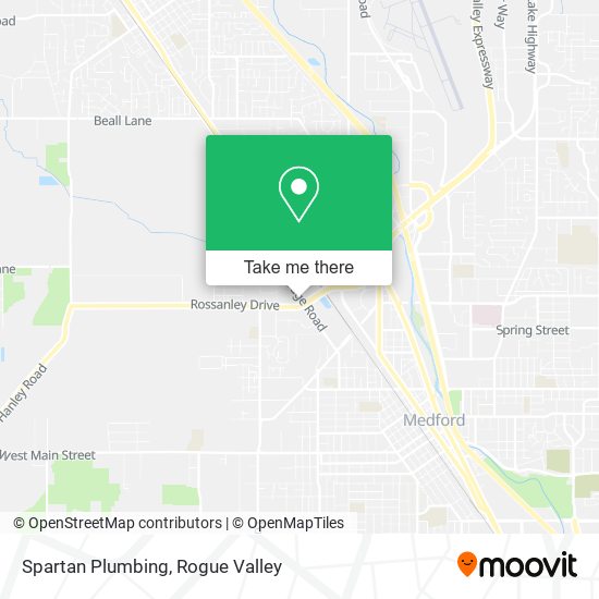 Mapa de Spartan Plumbing