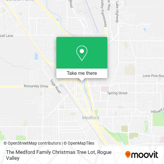 Mapa de The Medford Family Christmas Tree Lot