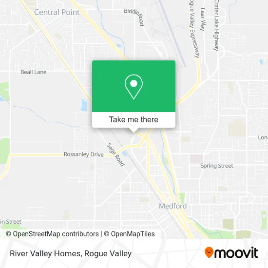 River Valley Homes map