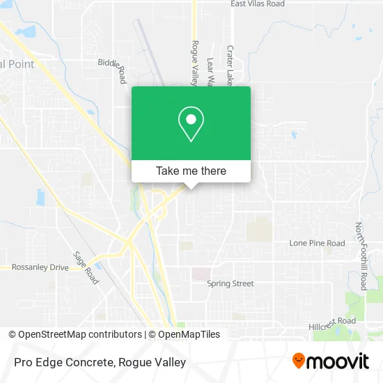 Pro Edge Concrete map
