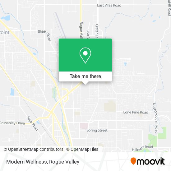 Mapa de Modern Wellness