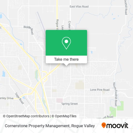 Cornerstone Property Management map