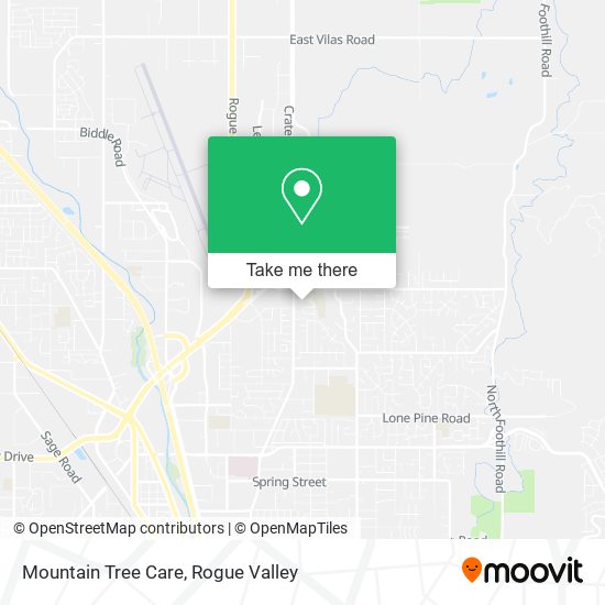 Mapa de Mountain Tree Care