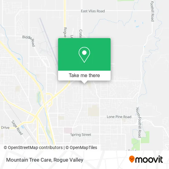 Mountain Tree Care map