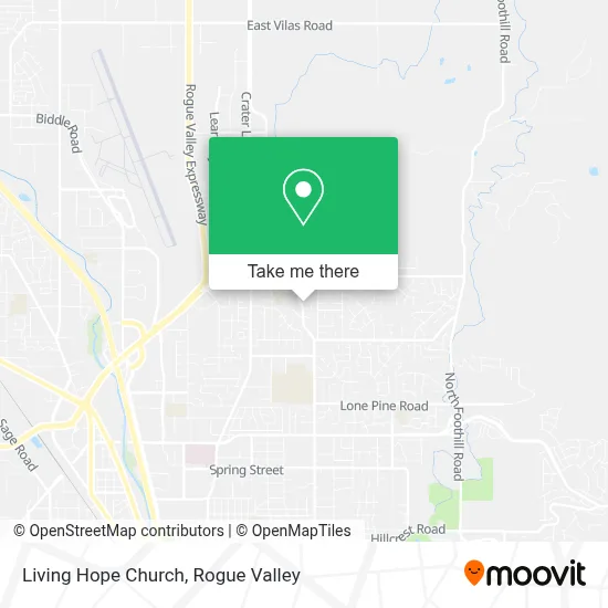 Living Hope Church map