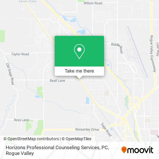 Mapa de Horizons Professional Counseling Services, PC