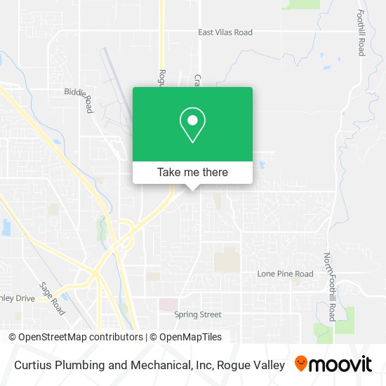 Mapa de Curtius Plumbing and Mechanical, Inc