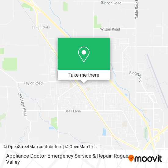 Mapa de Appliance Doctor Emergency Service & Repair