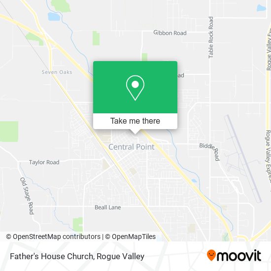 Father's House Church map